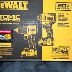Dewalt 20v Atomic Series Impact And Drill