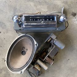 1955 Chevy Bel Air Wonderbar Radio