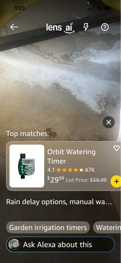 Garden irrigation timer