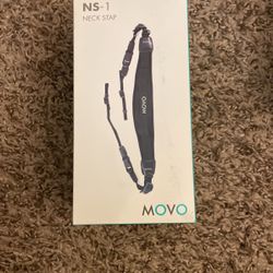 Movo Photo NS-1 Shock-Absorbing Padded Neoprene Quick Release Camera Neck Strap