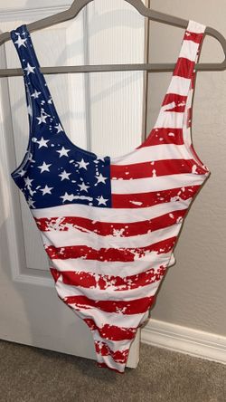 Patriotic swimsuit size XL