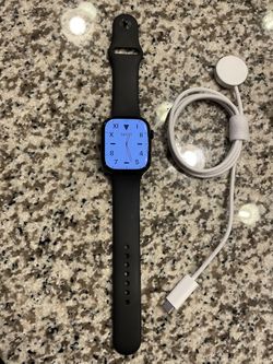 Apple Watch Series 10 GPS 46mm With M/L Black Band And Charger. Warranty Until 8/22/2026