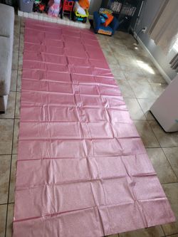 BRAND NEW!! Pink Glitter Shimmer Fabric Backdrop