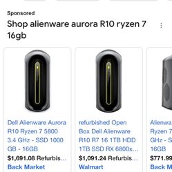 Dell Alienware Aurora R10 Gaming Desktop