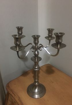 Silver Candle holder.