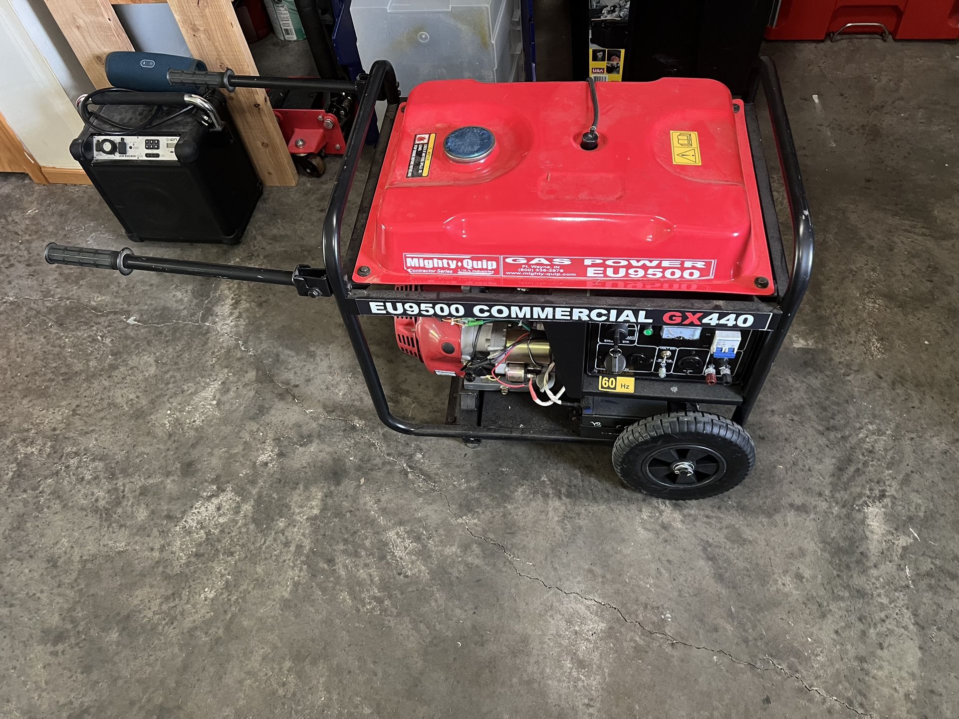 Mighty-Quip GX440 Comercial Generator (EU9500)