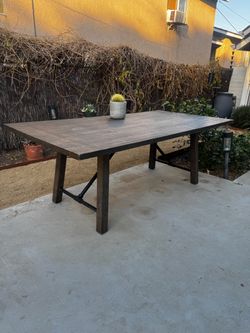 Large Industrial Farmhouse Dining Table - $150 OBO