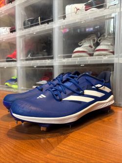 Adidas Adizero Afterburner 9 Royal Blue IG2314 Baseball Cleats Men’s Sz 14 NWOB