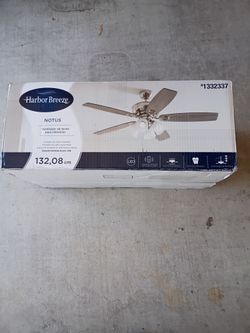 Harbor Breeze 52" inch Indoor Ceiling Fan.