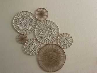 Woven wall decor Handmade