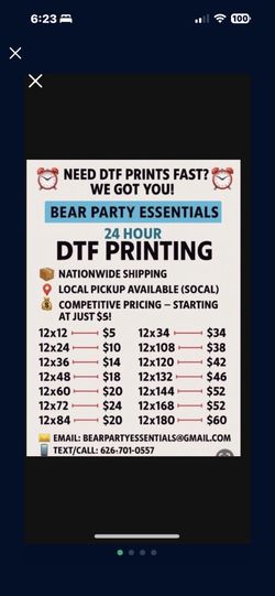 DTF Transfers 