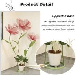 Open box ✅✅  Giant Flowers for Decoration,Wedding Reception Essential Decoration,5.6 Ft Tall Artificial Silk Flower,Party Banquet Background Decor,Hom