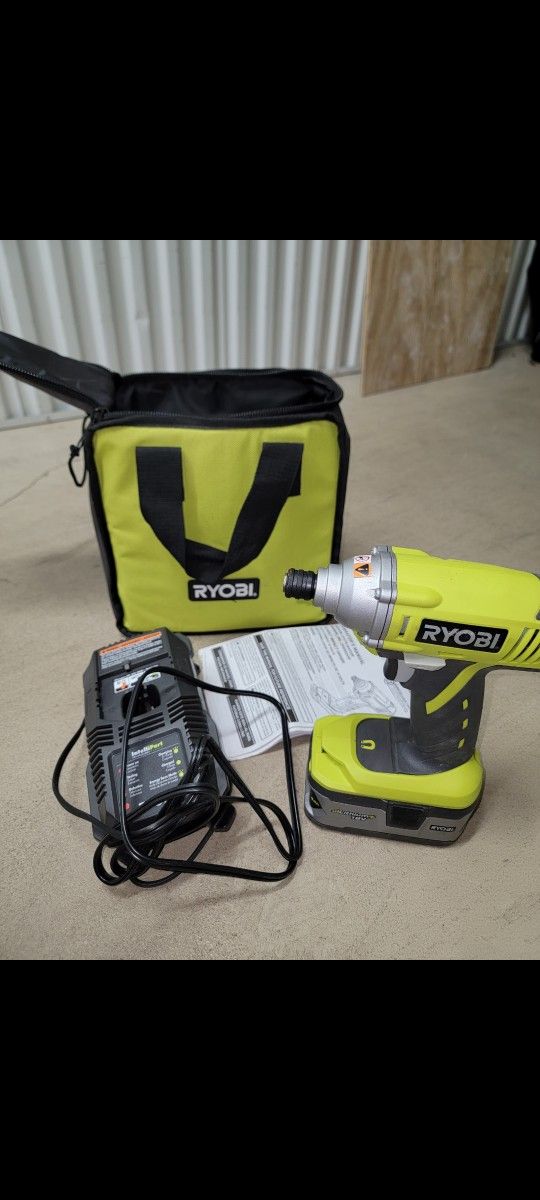Ryobi Impact Drill Set