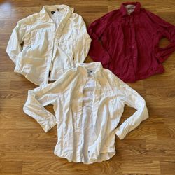 LOT of 3 Sun Protection Protective Shirts Shirt ALL FOR 