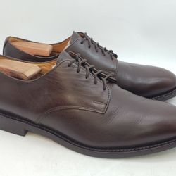 STEVEN ALAN Oxfords Dark Brown Leather Dress Shoes Men's US Size 10.5 D England