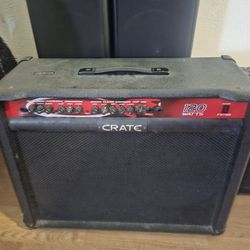 Crate 120 Watt Guitar Amp With Pedal