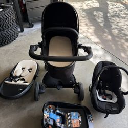 Nuna Stroller Car Seat Set