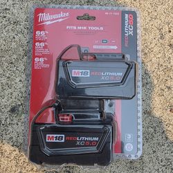 Milwaukee M18 Batteries 