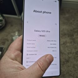 Flawless Sim Unlocked Samsung galaxy S25 Ultra 256gb 