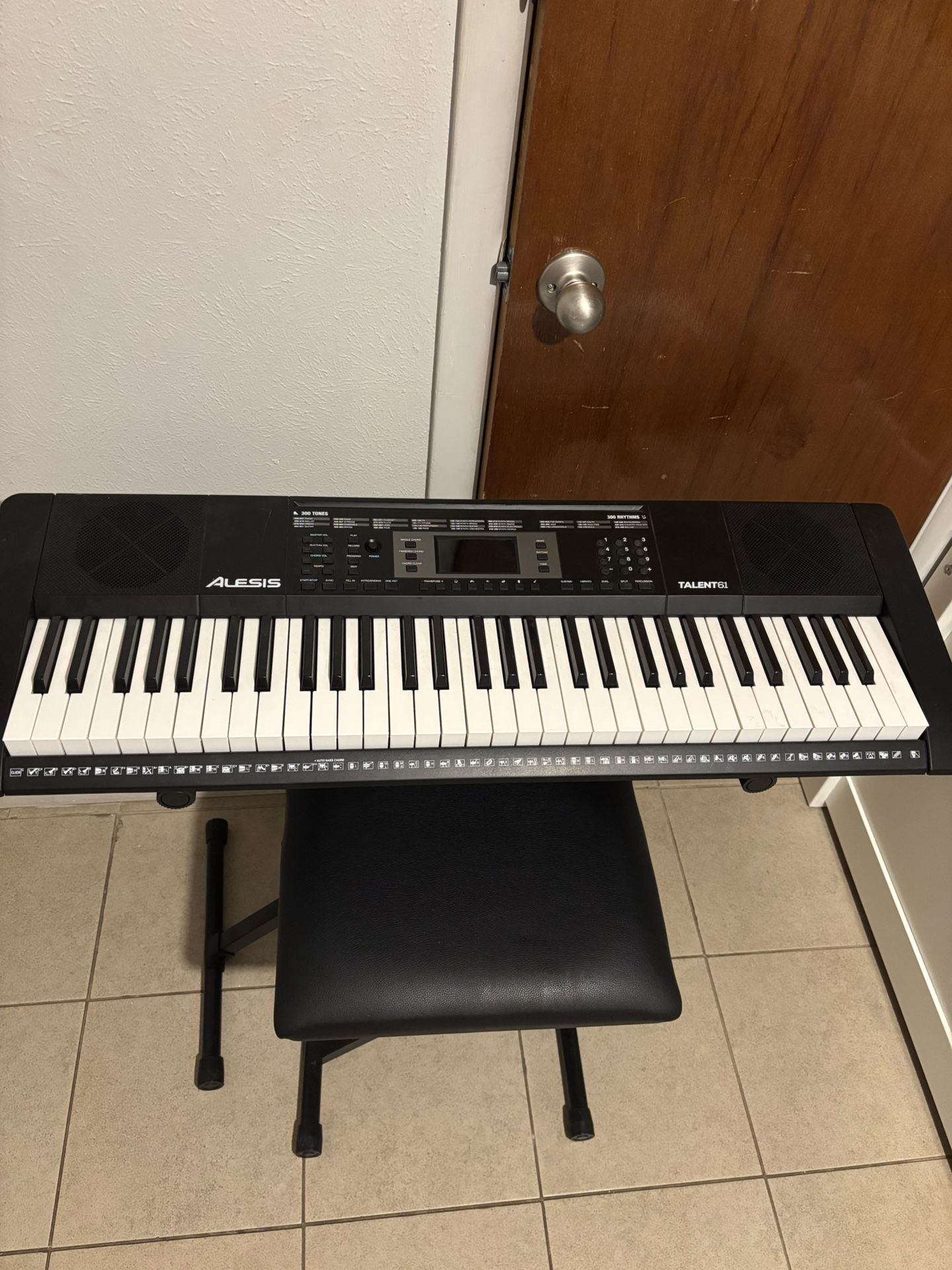 Alesis Harmony 61 MKII 61-Key Portable Keyboard with Built-In Speakers