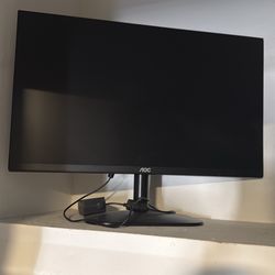 AOC 24" Slim LED Monitor - 1080p - Great Condition