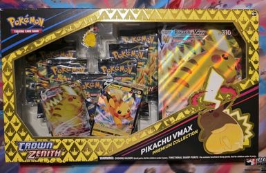 Pokemon Crown zenith pikachu vmax special collection