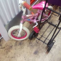 Girls toddler bicycle