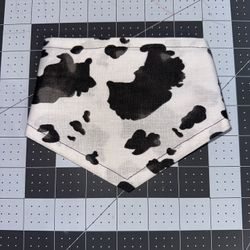 Moo Moo Cow Print Dog /Cat Bandana (Small)