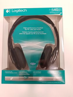 Logitech USB headset with microphone