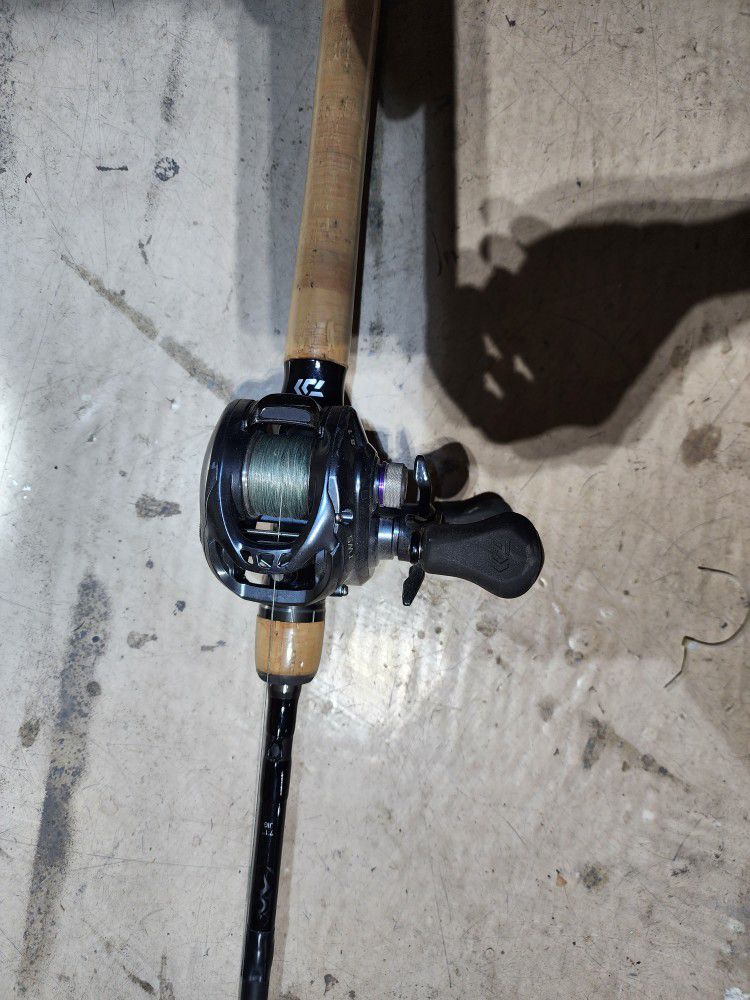 Catmax Spinning Reel and 10 ft heavy rod combo for Sale in Mesa, AZ -  OfferUp