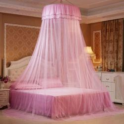 Topyuan Princess Mosquito Canopy Bed Curtain Netting