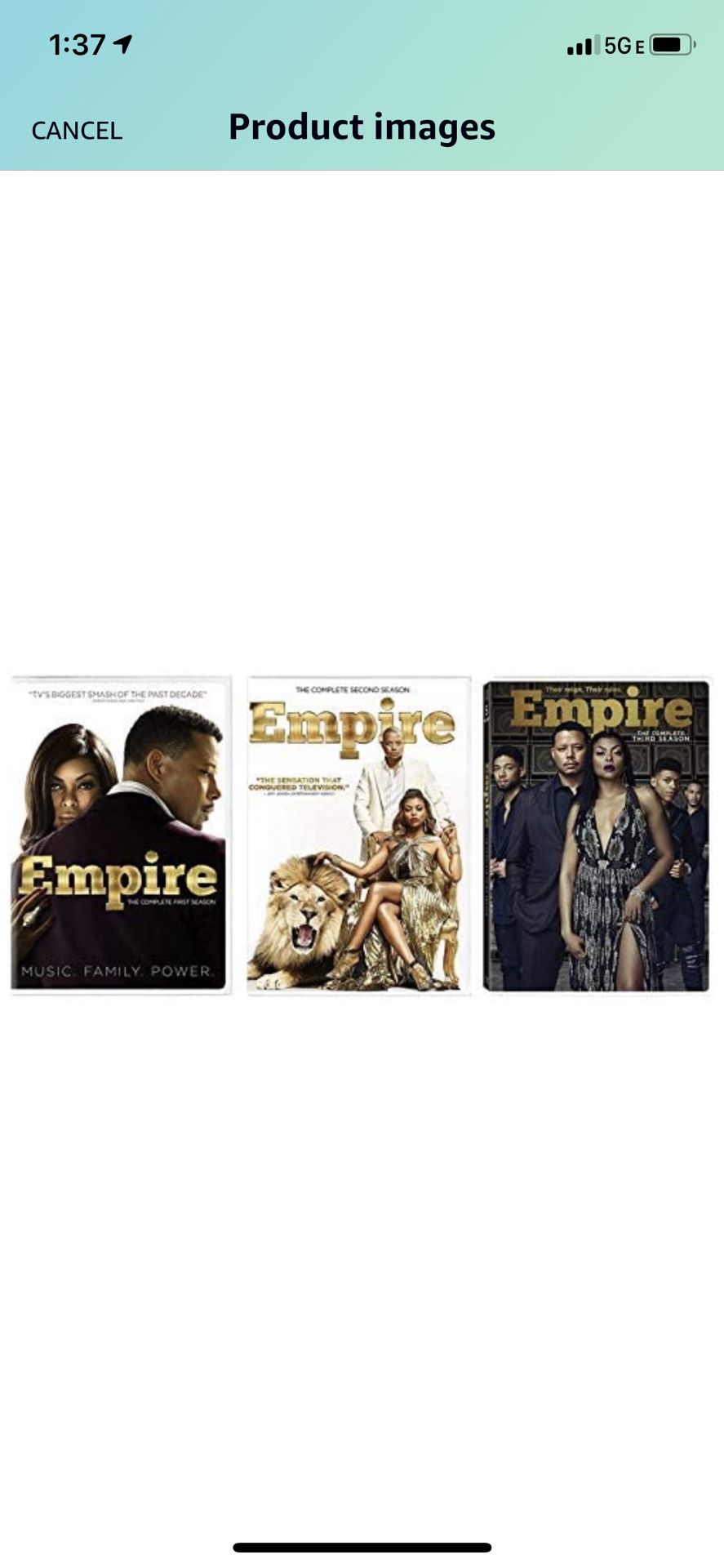 Empire seasons 1-3