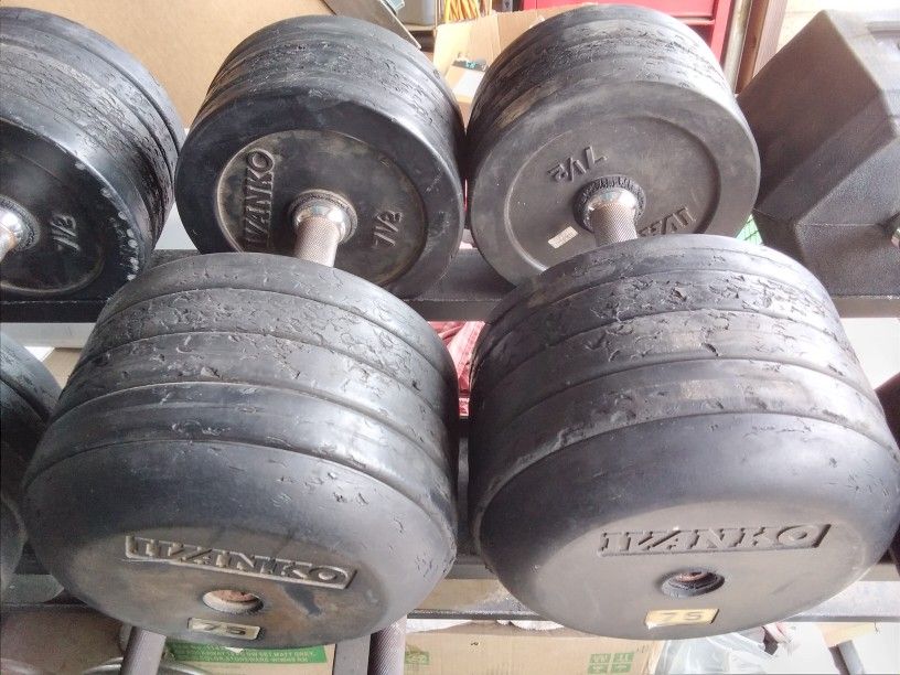 Ivanko pro style dumbbells for sale hot sale