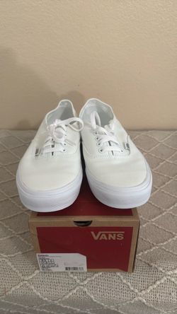 Vans Authentic All-White Low-Top Sneakers