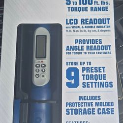 QUINN® 3/8 in. digital torque Wrench