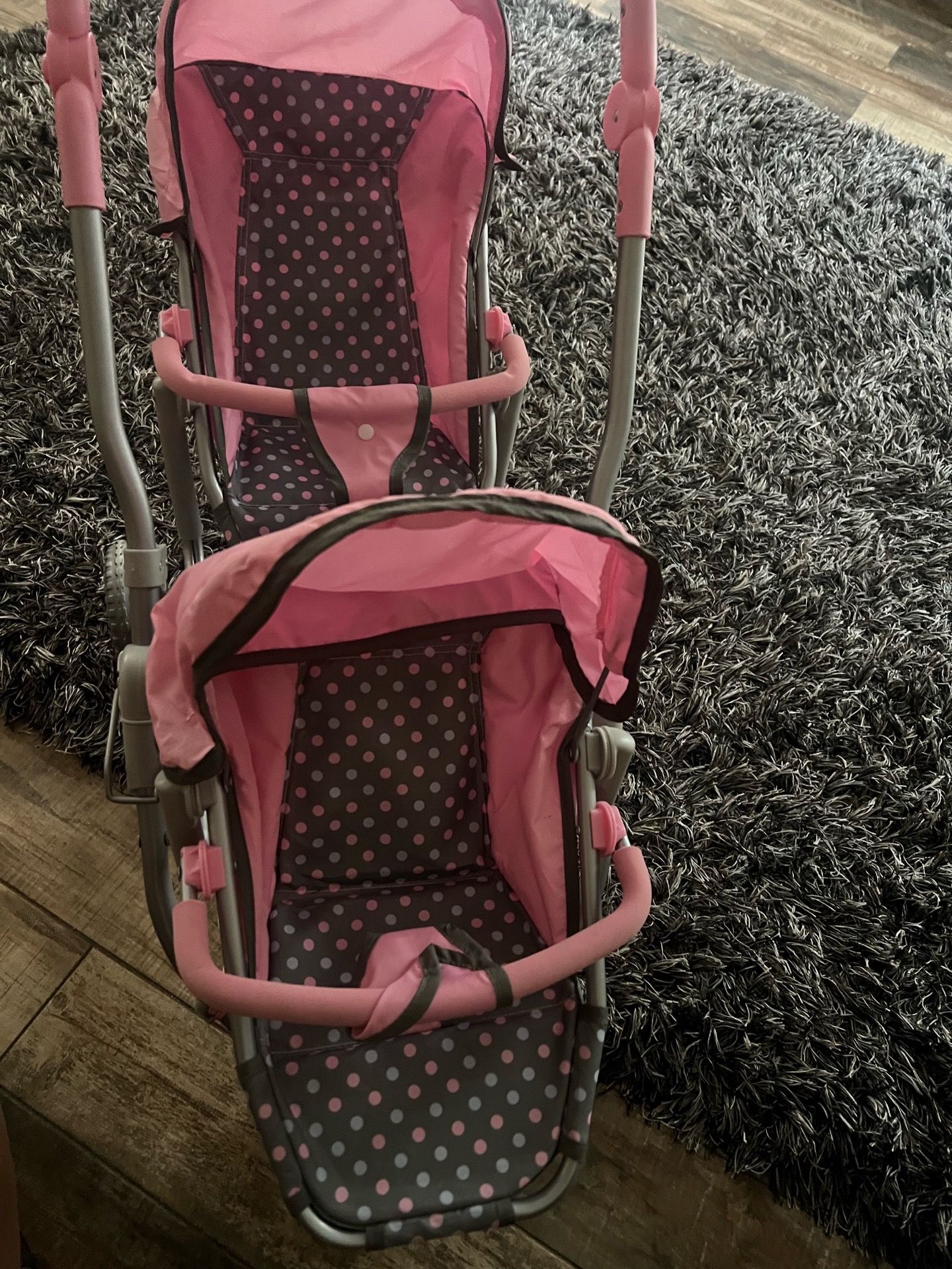 Double stroller for dolls