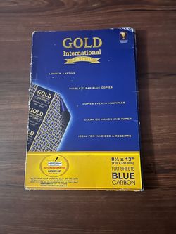 Gold International Film Blue Carbon Paper Pack