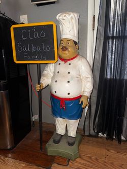 Chef statue 16x41