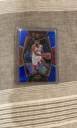 Jalen Green Rookie Blue And Red Shimmer