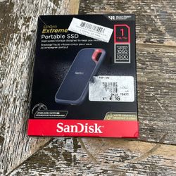 SanDisk Extreme Portable SSD 1TB $85