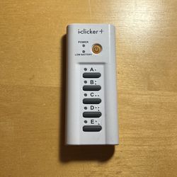 Iclicker Plus