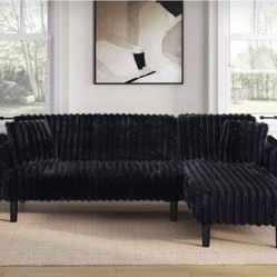 2pcs Sectional Futon w/usb connection 