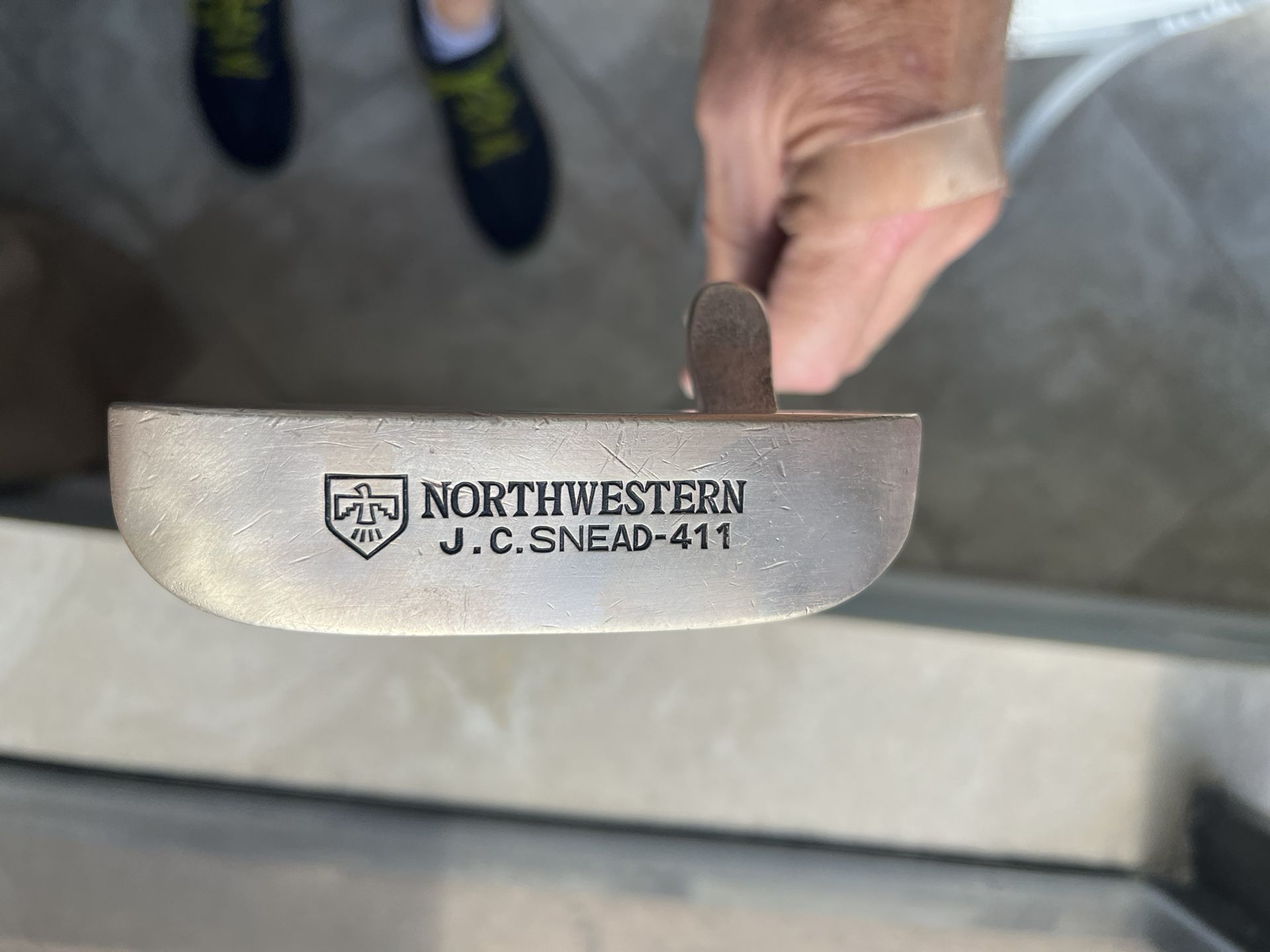 Pre - Owned J.C.Snead 411 Brass Blade Putter