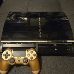 Original PS3 Console Backwards 