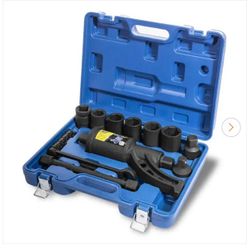 24 mm to 38 mm Torque Multiplier Tool Set Heavy-Duty 4800 NM Wrench with Adapters and Lug Nut Sockets (8-Piece)