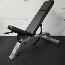 Adjustable Weight Bench, Flat Incline Positions Commercial Grade  $250
