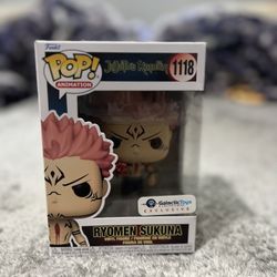 Ryomen Sukuna W/ Heart Funko Pop