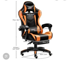 Orange & Black gaming chair