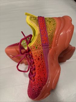 Steve Madden Rhinestone Chunky Sneakers 9.5  Fits like 8.5 women’s