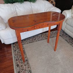 Mini Bistro Table - Brown Wood